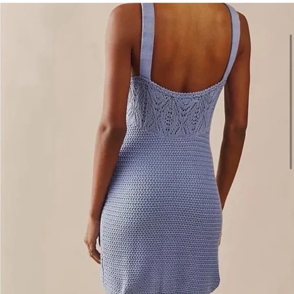 Free People Beach Knit Dress Bathing Suit Cover Summer Dress - Picture 13 of 13